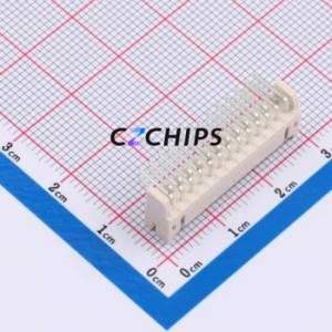 S26B-PHDSS(LF)(SN) Wire-to-Board Pin Header Bent Lead Through Hole,P=2mm Connector 2x13P 2mm Right Angle Insert PHD - Product Image 2