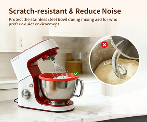 Revestimientos de Silicona para Batidoras KitchenAid de 5 Cuartos, Aptos para Microondas, Fáciles de Limpiar, con Ajuste Ceñido, Reforzados, Gruesos y Libres de BPA - Product Image 5