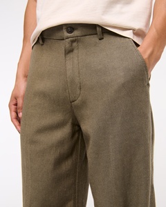 <span class=keywords><strong>Pantaloni</strong></span> Casual da uomo classici larghi in <span class=keywords><strong>misto</strong></span> <span class=keywords><strong>lino</strong></span> con chiusura a bottone - Product Image 2