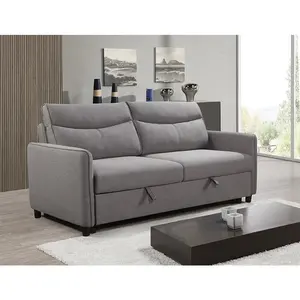 Alta Qualidade Moderna Sala Sofá Set Furniture Factory Direct Supply com USB Conversível Sofá Cum Bed