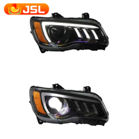 Pour Chrysler 300 300 C 2011-2023 Phare Lueur Diode DRL Lueur Diode Phare Noir Bez Projecteur Multicolore Phare