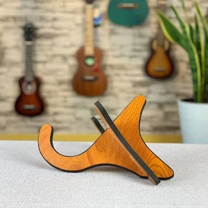 Support en bois pour ukulélé, pour petite guitare et violon, portable et stable - Product Image 3