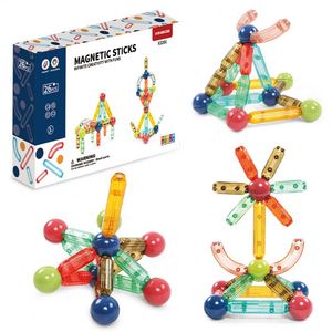 Bloques de Construcción Magnéticos de Plástico Transparentes en Miniatura 3D, Juguetes Magnéticos de Moda para Niños, Venta al por Mayor - Product Image 1