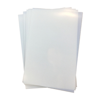 Stock de España película transparente lechosa de inyección de tinta impermeable Premium 100 hojas/paquete 11 \ "X 17 \" impresora de pantalla para pantalla de seda