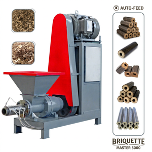 Machine complète de fabrication de charbon de biomasse, extrudeuse de briquettes de sciure de bois, four de carbonisation horizontal pour charbon de bois - Product Image 1