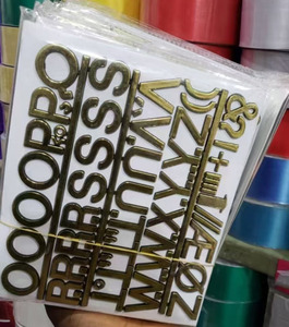 Personalizzato 3D lettere specchio adesivi da parete in resina metallo <span class=keywords><strong>alfabeto</strong></span> inglese <span class=keywords><strong>per</strong></span> matrimonio decorazione <span class=keywords><strong>per</strong></span> la casa Logo personalizzato nome amore - Product Image 3