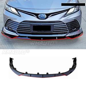 <b>Car</b> Front Bumper Lip <b>Diffuser</b> Spoiler Glossy Black Modification Part <b>for</b> Toyota Camry 2021-2023 Bumper Protector <b>Car</b> Accessories - Product Image 3
