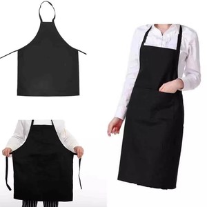 AmpsafeX Personalized Design <b>Black</b> Cotton Welding <b>Apron</b> Custom Logo Safety Workwear Standard Size for Industrial Use - Product Image 2