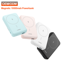 LDNIO PQ33 10000mAh Batterie externe magnétique pliable avec support, charge rapide 15W, pour la vente en gros et l'approvisionnement en vrac