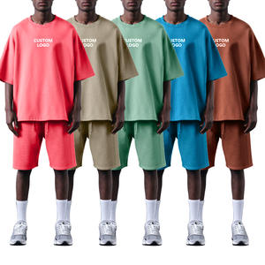 T-shirt Boxy en Coton Lourd 260 g/m² de Luxe pour Hommes – T-shirt Vierge Oversize Uni pour Hommes - Product Image 6