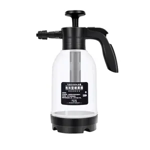 2L Mão Bomba Pulverizador De Espuma Com 3 Tipos de Bico Mão Cannon Espuma Pneumática Neve Espuma Car Wash Spray Garrafa