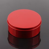 Boîte en fer blanc mini en forme de cœur 7x7x3,6 cm pour vente en gros, petite boîte de présentation pour bonbons de mariage, chocolats, bijoux et bagues, idéale pour l'artisanat