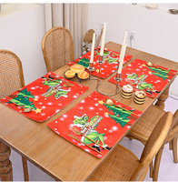 Jupe de sapin de Noël Grinch Ornaments Factory en tissu jacquard velours peluche écologique réutilisable, diamètre 122 cm