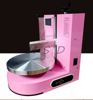 Machine automatique de glaçage de gâteaux à hauteur réglable, machine à lisser les gâteaux pour la décoration de pâtisseries
