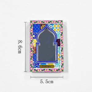 Mignon 3D Résine Réfrigérateur Aimants Mini Islamique Vase Plante Designs Objets Décoratifs Maison Cuisine - Product Image 4