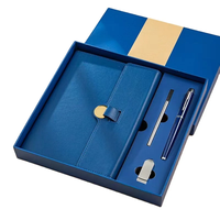 Coffret Cadeau Carnet et Stylo en Cuir avec Logo Personnalisé, Agenda Quotidien Professionnel 2026 à Bouton Magnétique