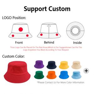 Luxury Summer Fashion Custom 100% Cotton Designer All Over Print Logo <b>Reversible</b> <b>Bucket</b> <b>Hat</b> - Product Image 2