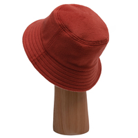 Nouveau design – Lot de 200 chapeaux de sauna en feutre de laine, personnalisables, réversibles blanc-rouge, écologiques, avec boucle