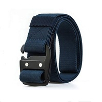 Homme No Show Lourd Élastique sangle Ceinture Invisible Décontracté Ceinture