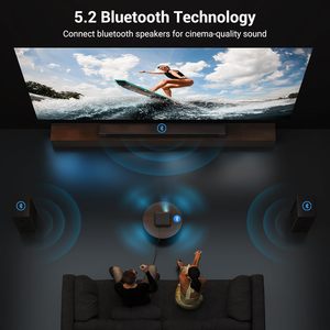 <span class=keywords><strong>Happrun</strong></span> chính thức được cấp phép Netflix thông minh chiếu 4K wifi cho Bluetooth doiby âm thanh được xây dựng trong các ứng dụng tự động lấy nét ống kính chúng tôi cắm - Product Image 4