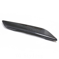 Pour BMW G30 G31 520i 530i 540i 550i 2017-2023 : Cache-ventilations latérales en carbone, garnitures de conduits d'air, incrustations de calandre 51747439013 51747439014