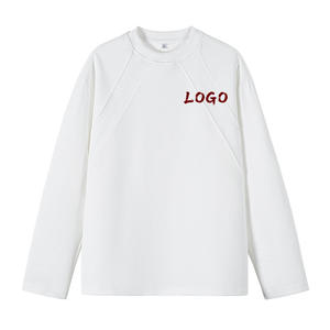 工場で作られたメンズ冬厚手のベースシャツ。厚手の生地が付いた高品質のメンズベースシャツ。暖かく、風に強いスタイル。 - Product Image 1