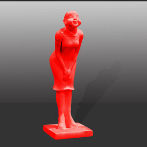 Artesanía de resina creativa Bienvenido Está bien Adornos de escritorio Decoración de escultura de arte moderno a la venta - Product Image 6