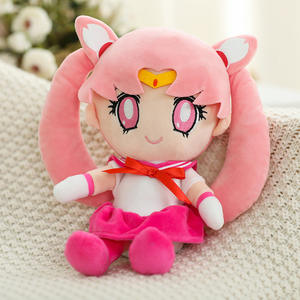 Muñeca de Peluche de Hatsune Miku <span class=keywords><strong>SailorMoon</strong></span> de 25 cm con Relleno de Algodón PP, Almohada de Regalo, Lindo Regalo de Cumpleaños para Niñas - Product Image 2