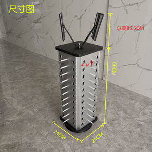 Kingswin Gafas de Sol Cuadradas Redondas Soporte Giratorio de Metal <span class=keywords><strong>para</strong></span> Gafas, Soporte de Exhibición <span class=keywords><strong>para</strong></span> Gafas de Sol, <span class=keywords><strong>Estante</strong></span> de Exhibición <span class=keywords><strong>para</strong></span> Encimera - Product Image 2