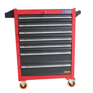 Chariot à outils moderne en acier inoxydable à 7 tiroirs, robuste, 420 pièces, pour <span class=keywords><strong>garage</strong></span> - Product Image 1