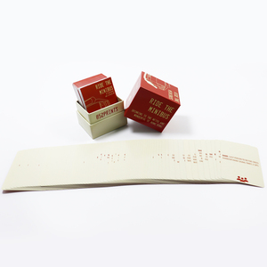 Fabricante de tarjetas de juego de fiesta <span class=keywords><strong>para</strong></span> adultos con impresión personalizada de calidad Juego de cartas de papel <span class=keywords><strong>para</strong></span> <span class=keywords><strong>beber</strong></span> <span class=keywords><strong>para</strong></span> adultos familiares imprimibles - Product Image 3