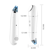 Vente chaude De Poche Électrique Blackhead Remover Vide Visage Beauté Points Noirs Dispositif D'aspiration produits de beauté pour les femmes