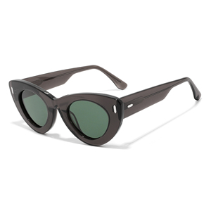 Gafas de Sol Cat Eye con Logotipo Personalizado, Montura Completa, Protección UV400, Lentes de Color Personalizables para Mujer, Estilo Casual - Product Image 5