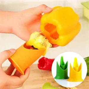 2 en 1 Pimienta Chili Bell Jalapeño Corer Removedor <span class=keywords><strong>de</strong></span> semillas Pimienta verde Cortador <span class=keywords><strong>de</strong></span> Chile Corer Cortador Pelador <span class=keywords><strong>de</strong></span> frutas Utensilio <span class=keywords><strong>de</strong></span> <span class=keywords><strong>cocina</strong></span> - Product Image 3