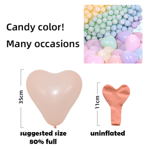 Ballons en latex en forme de cœur en gros, ballons en latex à l'hélium pour la Saint-Valentin, proposition de mariage, fête de mariage - Product Image 5