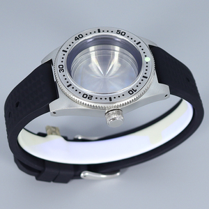 คุณภาพสูงเคสนาฬิกาสแตนเลส62MAS 40มม. กันน้ำ100ม. สำหรับนาฬิกา <span class=keywords><strong>Seiko</strong></span> <span class=keywords><strong>MOD</strong></span> <span class=keywords><strong>NH35</strong></span> NH34เคลื่อนไหว NH36 28.5มม. หน้าปัดดำน้ำ - Product Image 3