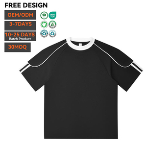 Camiseta al por mayor vintage ecológica, lisa, extragrande, de algodón 100% de 240 g/m², con diseño estampado, personalizable con logotipo. - Product Image 3