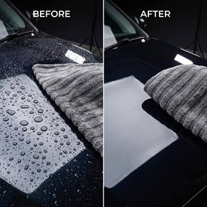 Premium double face 50x80cm tricoté microfibre <span class=keywords><strong>voiture</strong></span> détaillant serviette séchage rapide rayé corail polaire hybride torsion tissu pour le séchage - Product Image 4