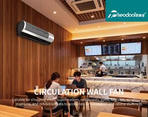 Ventilateur de refroidissement mural pour la circulation de l'air dans les pièces et les zones de stationnement - Product Image 6