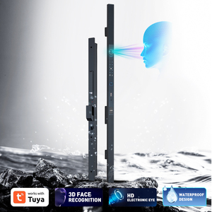 Tuya Nhận dạng khuôn mặt cửa gỗ, khóa cửa bằng thép không gỉ linh hoạt, khóa mật khẩu vân tay khóa cửa chống trộm thông minh - Product Image 2