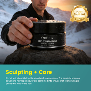 QBEKA <span class=keywords><strong>Cire</strong></span> et pâte coiffante bio à tenue forte anti-frisottis pour cheveux courts à mi-longs - Product Image 4