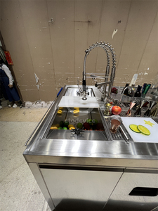 สถานีค็อกเทลคุณภาพสูงจากจีน บาร์ค็อกเทลแบบกำหนดเองพร้อมตู้แช่แข็ง อุปกรณ์สแตนเลสทนทาน - Product Image 4