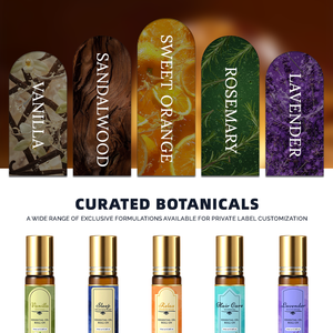 Aceite Esencial Puro de Vainilla y Lavanda para el Cuidado del Cabello y Sueño, en Roll-On de 10 ml, Venta al por Mayor para Masajes - Product Image 2