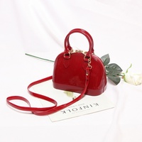 Sac à bandoulière mini transparent en PVC effet gelée, style décontracté, avec fermeture éclair, tendance pour femme – Collection Printemps-Été 2026 – Grande Vente