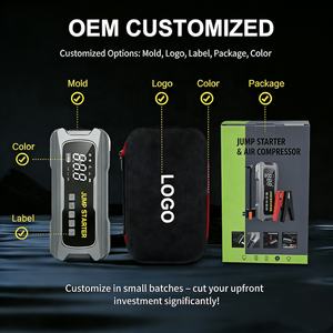 Démarreur de Voiture Portable 12V OEM avec Pompe à Air et Batterie Externe - Arrancador de Coche Portatil avec Compresseur d'Air - Product Image 4