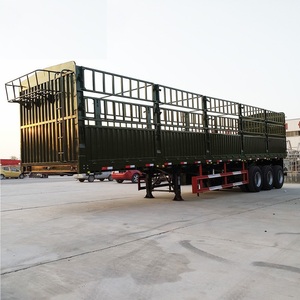 Semirremolque Hstar de 3 Ejes para Ganado, 40T de Carga Útil, Ejes FUWA, Perno Maestro Opcional para Transporte de Ganado Vacuno y Ovino en <span class=keywords><strong>Kenia</strong></span> - Product Image 4