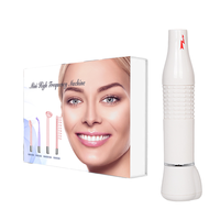 Appareil de beauté à l'ozone 6 en 1, appareil de luminothérapie rouge, baguette faciale portable, machine faciale haute fréquence pour les cheveux