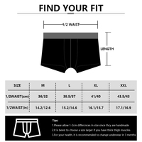 Calzoncillos Boxer para Hombre, Personalizados con Logotipo Grabado con Láser, Corte Medio, Transpirables, Tejido de Punto Ecológico, Estampados