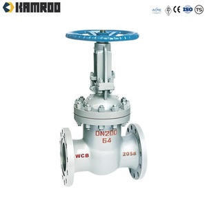 ประตูหน้าแปลนล้อไฟฟ้าแบบใช้มือหมุนทำจากสแตนเลส150lb CF8/A216ระดับ API600 - Product Image 4