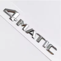 Emblème 3D en ABS pour voiture, lettres 4MATIC, Mercedes W203/W204/W205/W206/W176/W177/W246/W212/W213/X156/X253/C/E/GLA, accessoires 1 an